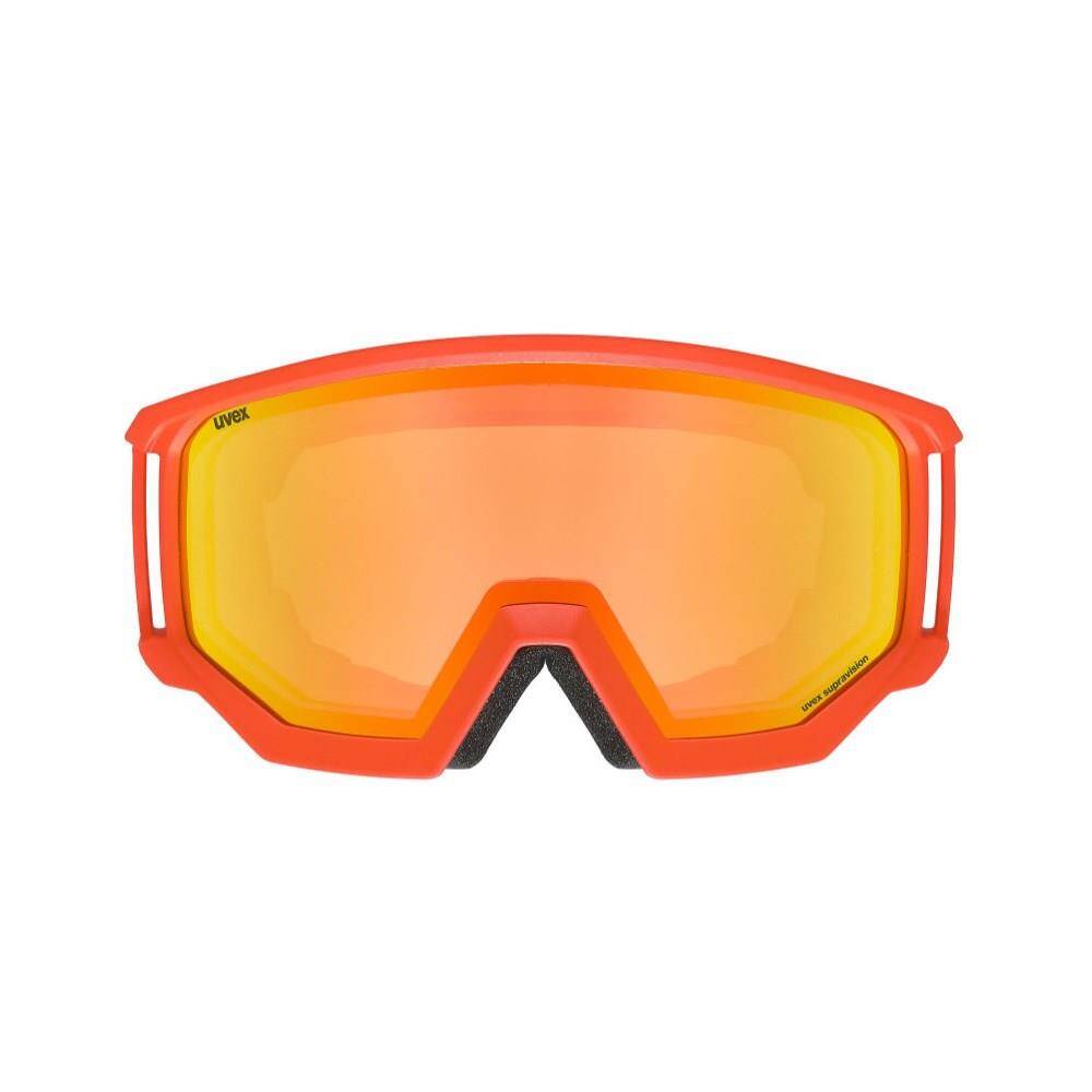 Uvex Downhill 2100 Cv Fierce Kırmızı Mat Sl/Turuncu-Yeşil Kayak Gözlüğü - 2