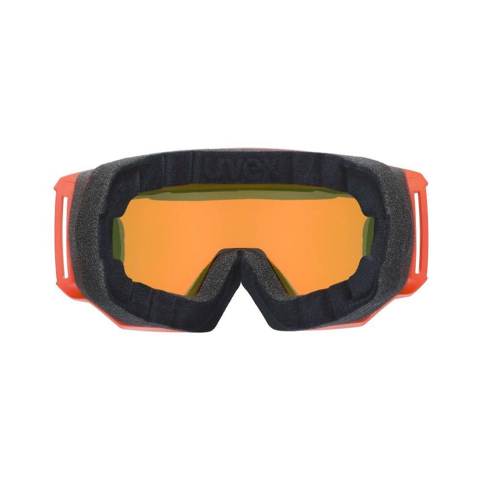 Uvex Downhill 2100 Cv Fierce Kırmızı Mat Sl/Turuncu-Yeşil Kayak Gözlüğü - 3