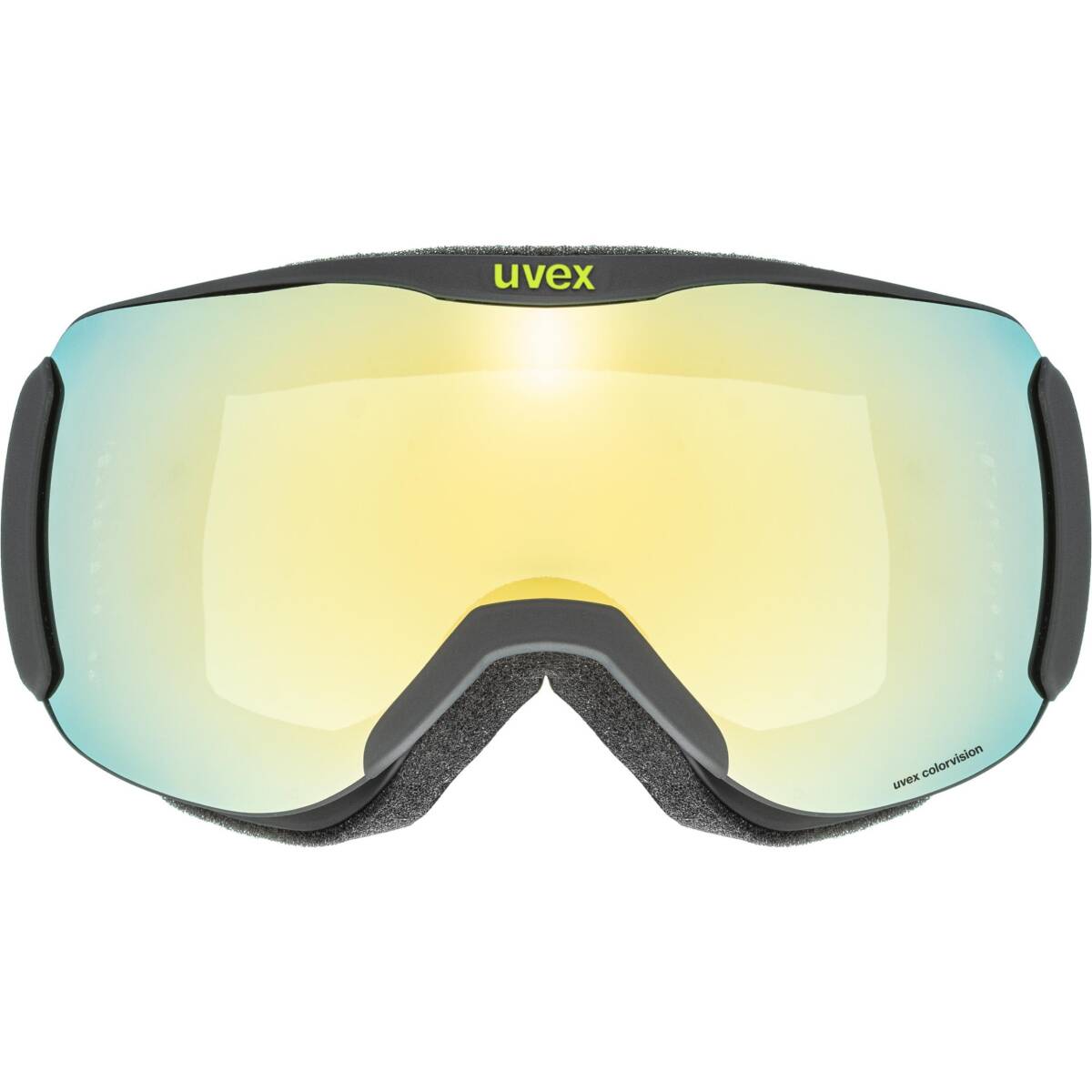 Uvex Downhill 2100 Cv Siyah Mat Altın-Yeşil Kayak Gözlüğü - 2