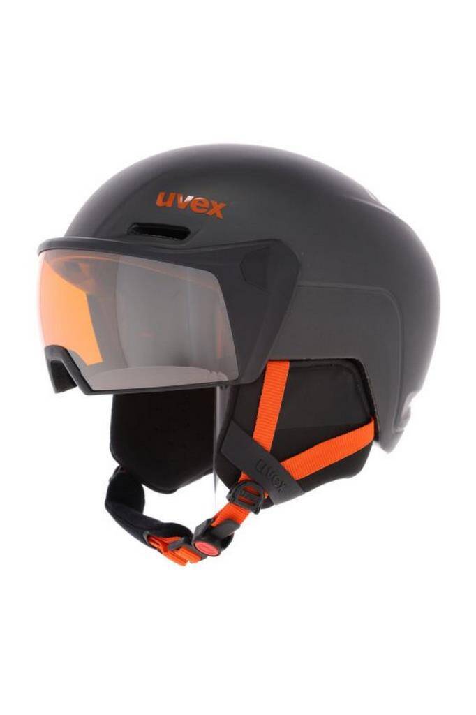 Uvex Helmet 700 Visor Dark Slate Unisex Kayak Kaskı Siyah - 1