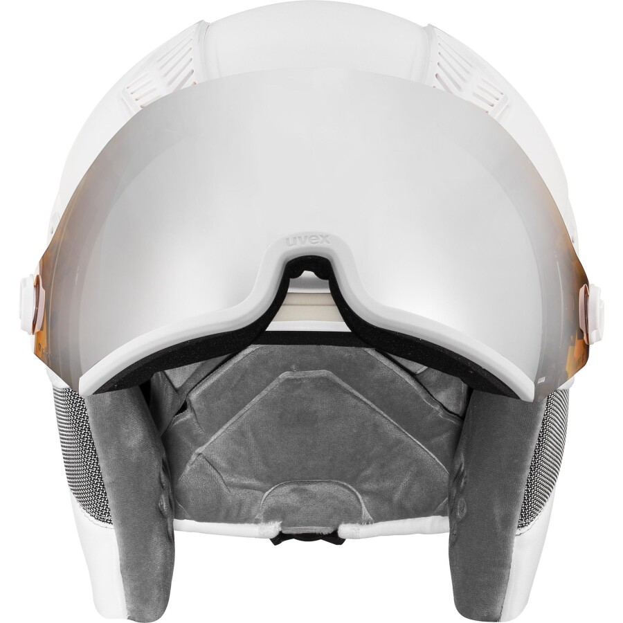 Uvex Hlmt 600 Visor All Beyaz Mat Kayak Kaskı - 4