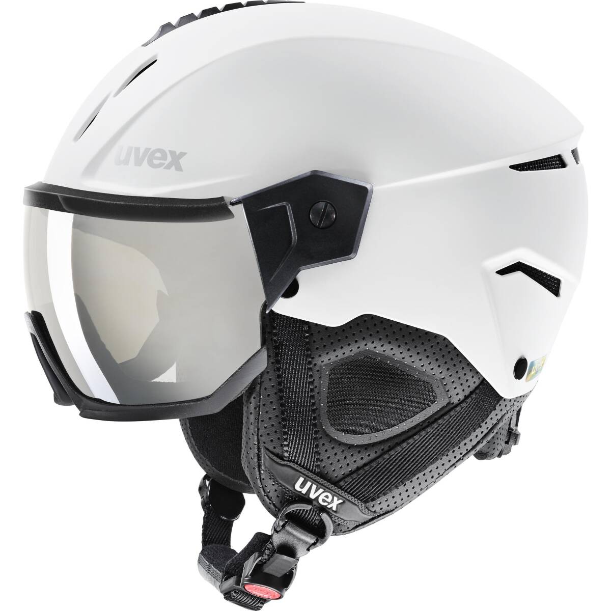Uvex İnstinct Visor Beyaz - Siyah Mat - 1