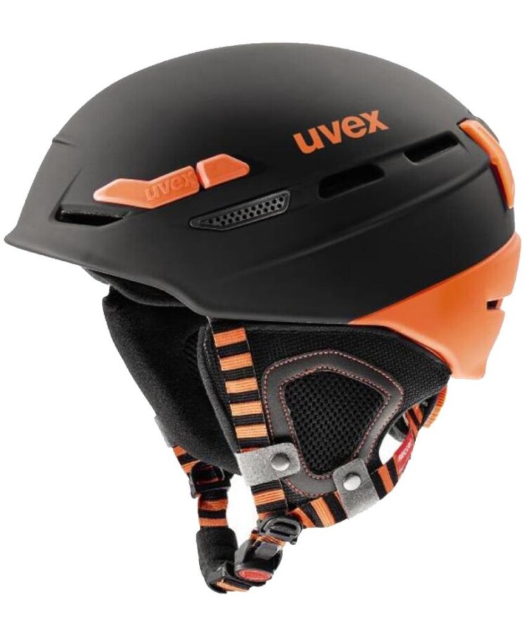 Uvex P.8000 Tour Kayak & Snowboard Kaskıı Siyah/Turuncu 