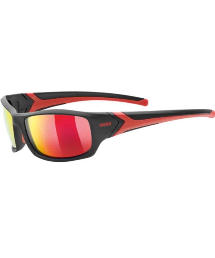 Uvex Sportstyle 211 Pola Black/Mirror Red Güneş Gözlüğü 