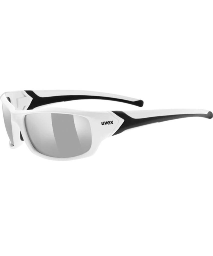 Uvex Sportstyle 211 White/Black/Ltm Sil. Güneş Gözlüğü - 1