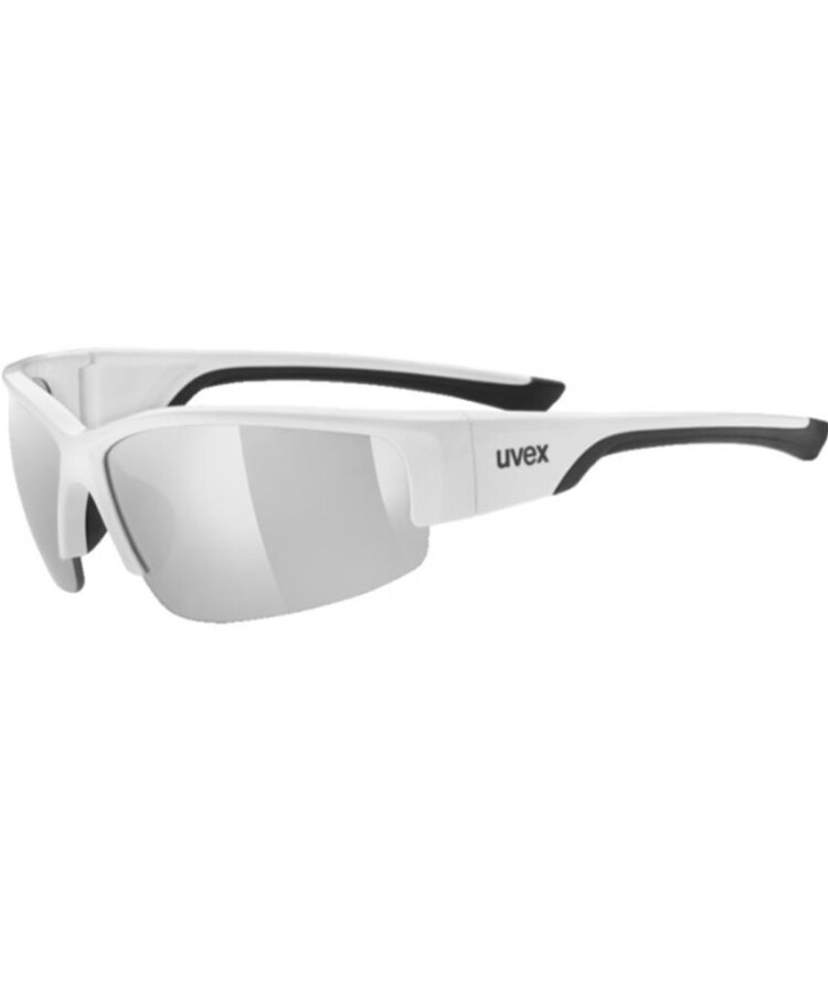 Uvex Sportstyle 215 White-Black/Silver Güneş Gözlüğü 