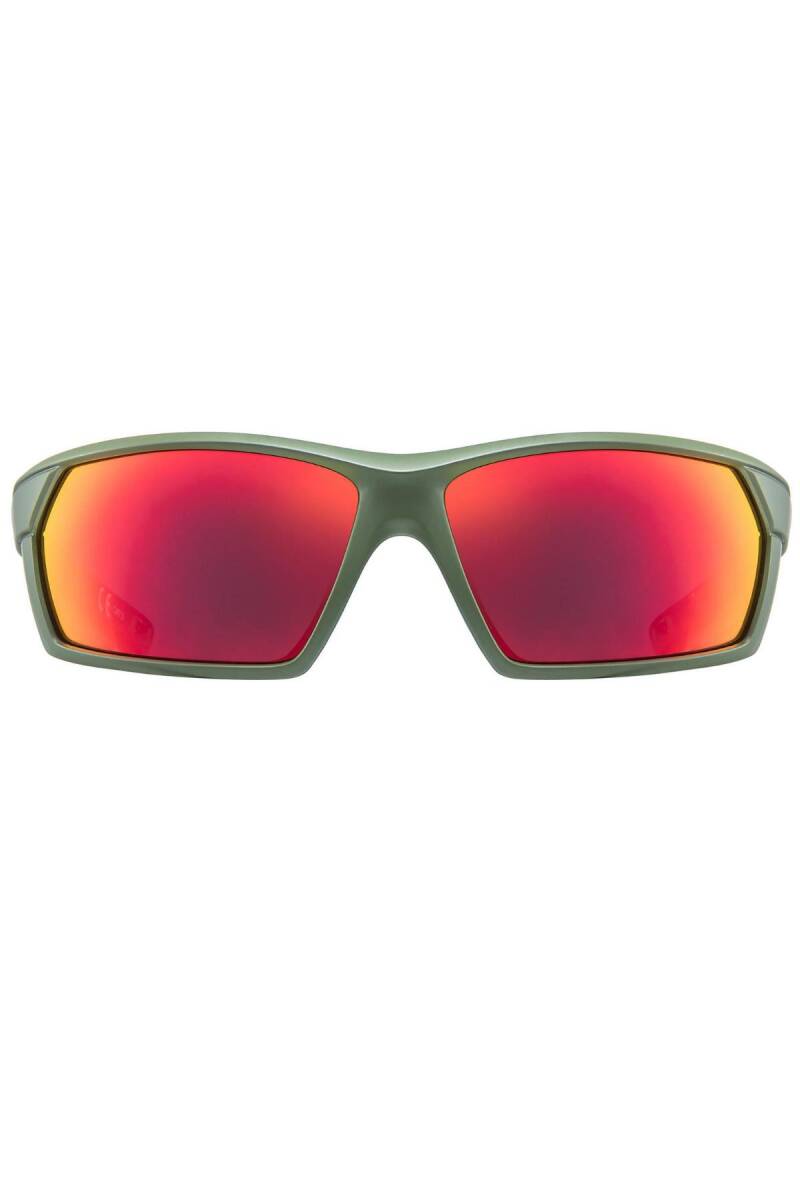 Uvex Sportstyle 225 Olive Gre.M./Mir.Red Güneş Gözlüğü - 2