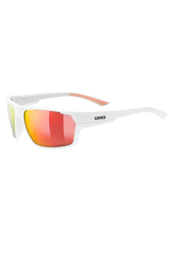 Uvex Sportstyle 233 P White Mat/Mir.Red Güneş Gözlüğü 