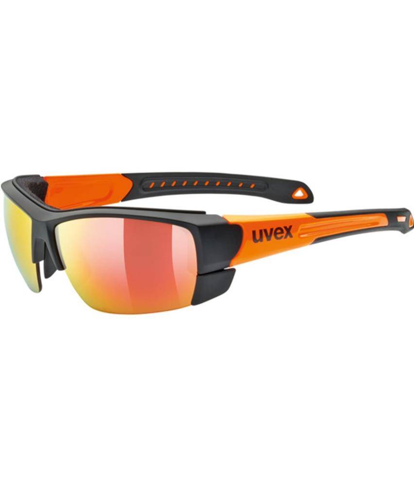 Uvex Sportstyle 309 Black Mat Orange/Mirror Orange Güneş Gözlüğü - 1