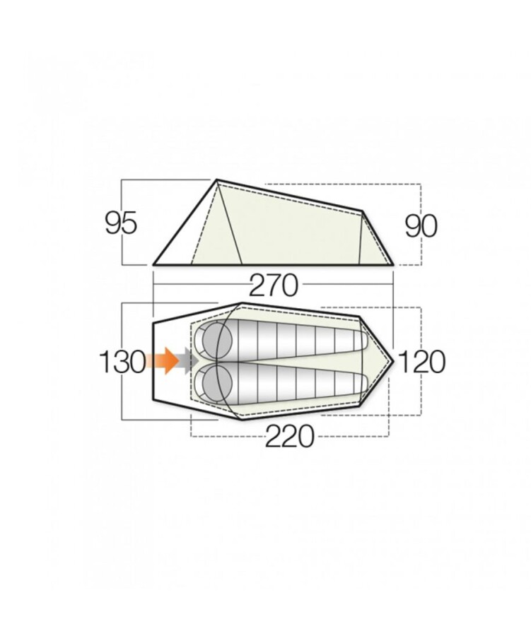 Vango Soul 200 2 Kişilik Çadır - VANGO (1)
