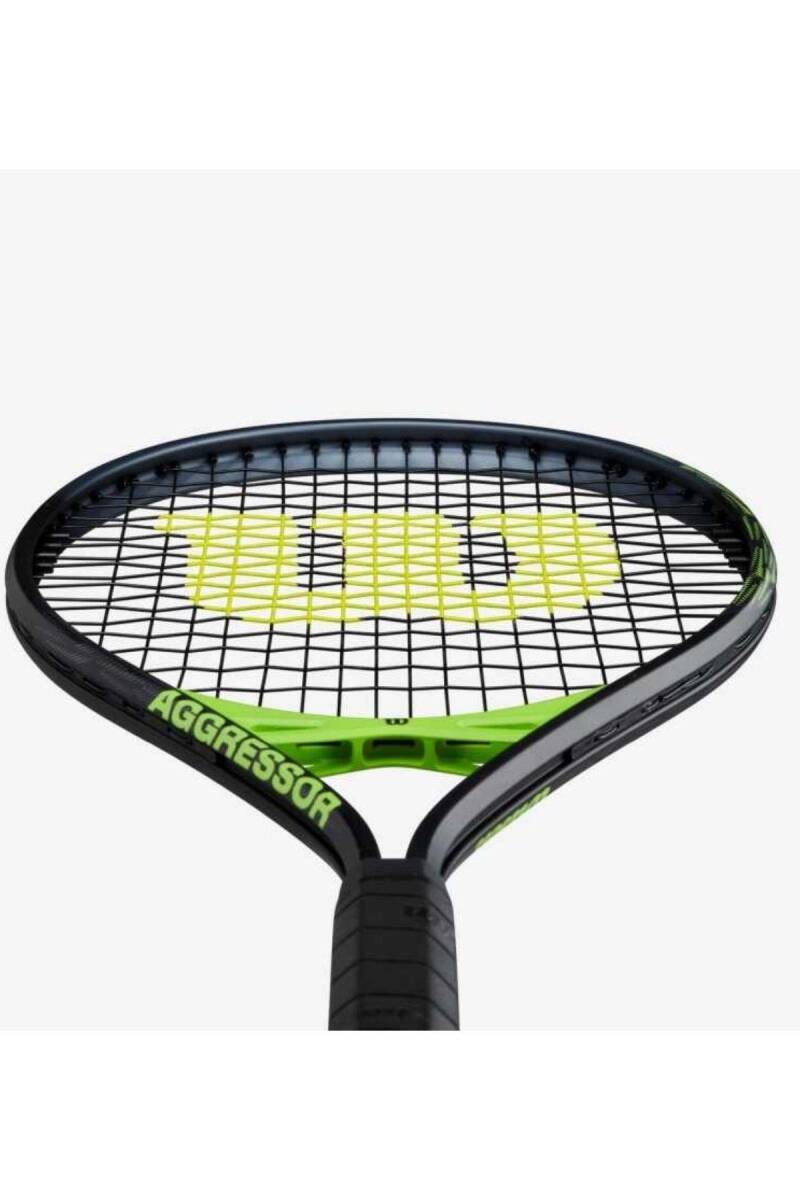 Wilson Aggressor Tns Rkt Black/Green 3 WR147610U3 Raket - 6