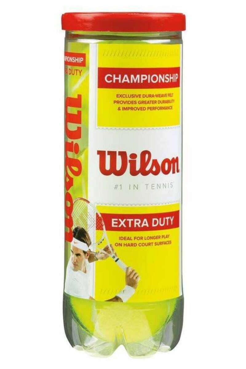 Wilson Champ Xd Tball 3 Ball Can ( WRT100101 ) Tenis Topu - 1
