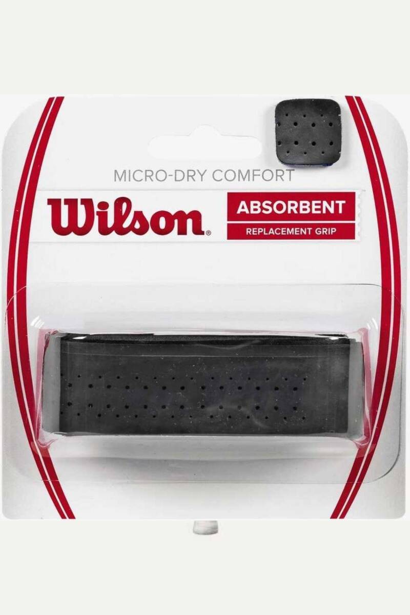 Wilson Grip Mıcro-Dry Comfort Repl Grıp Bk (WRZ4211BK )Wı Grip - 1